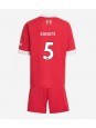Liverpool Ibrahima Konate #5 Replika Hemmakläder Barn 2025-26 Kortärmad (+ byxor)